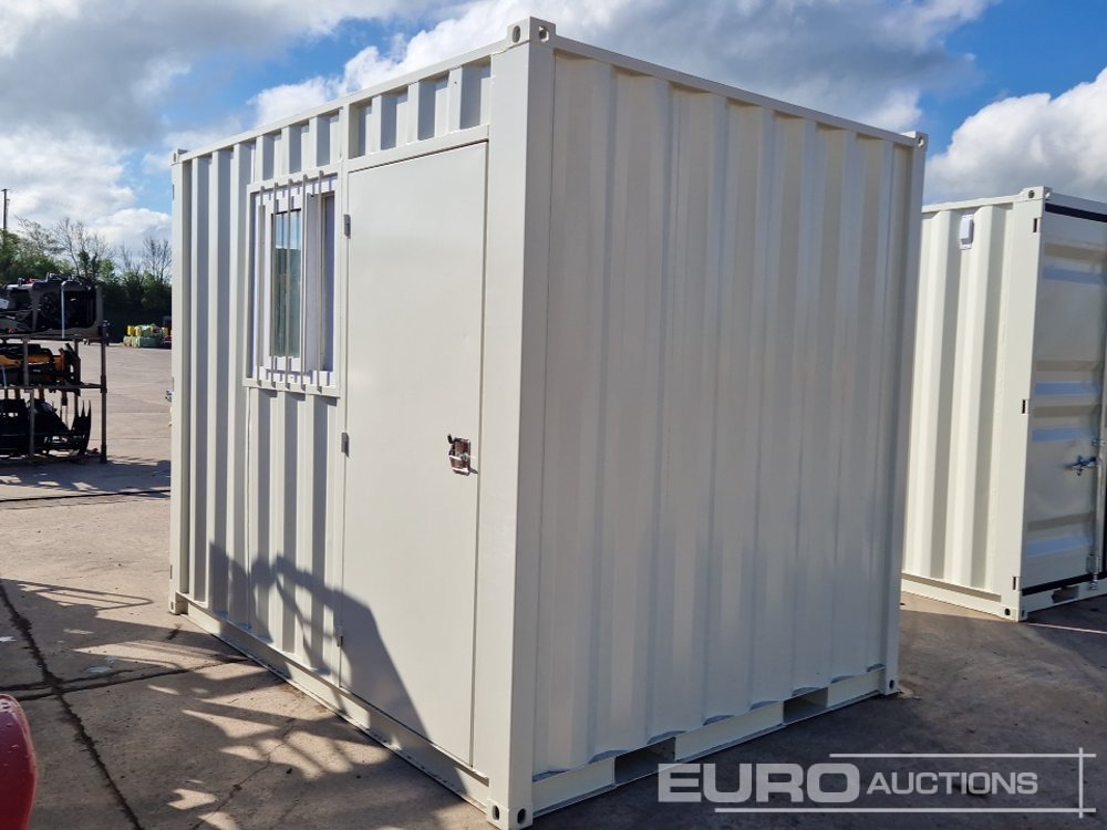 Unused 10' Container, Side Door & Window - Shipping container: picture 2 Unused 10' Container, Side Door & Window - Shipping container: picture 2