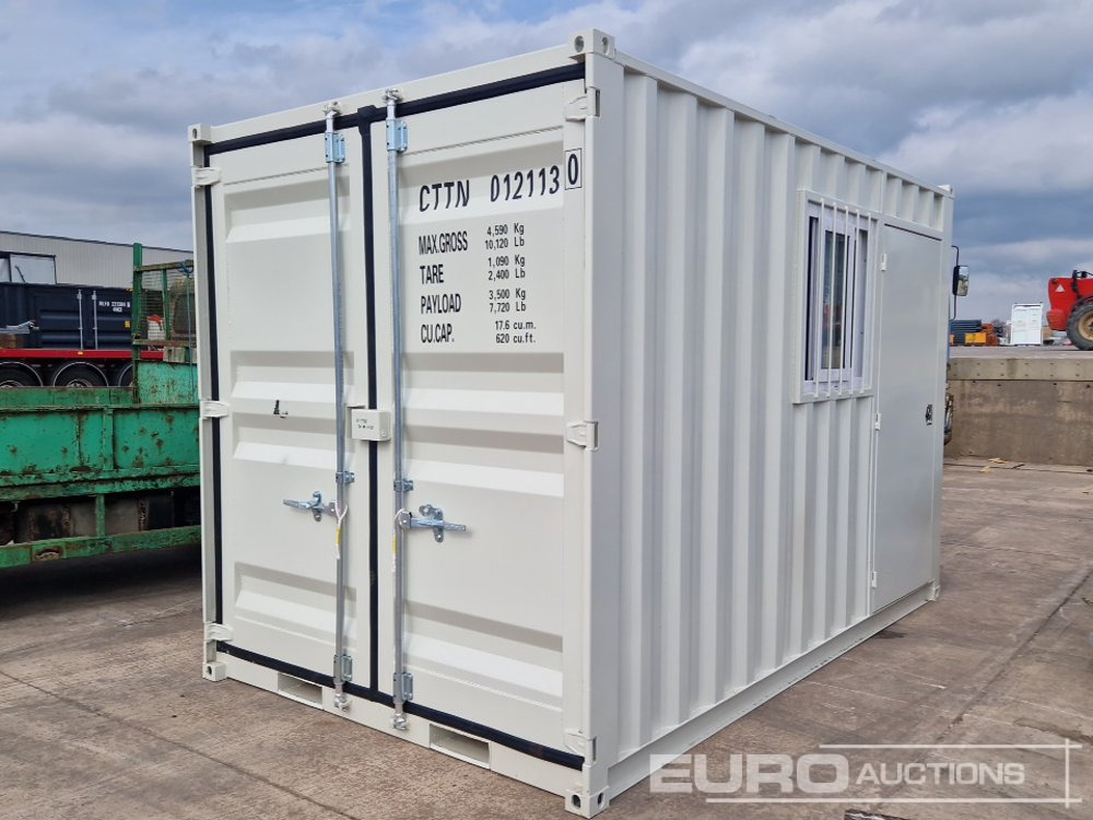Unused 12' Container, Side Door & Window - Shipping container: picture 2 Unused 12' Container, Side Door & Window - Shipping container: picture 2
