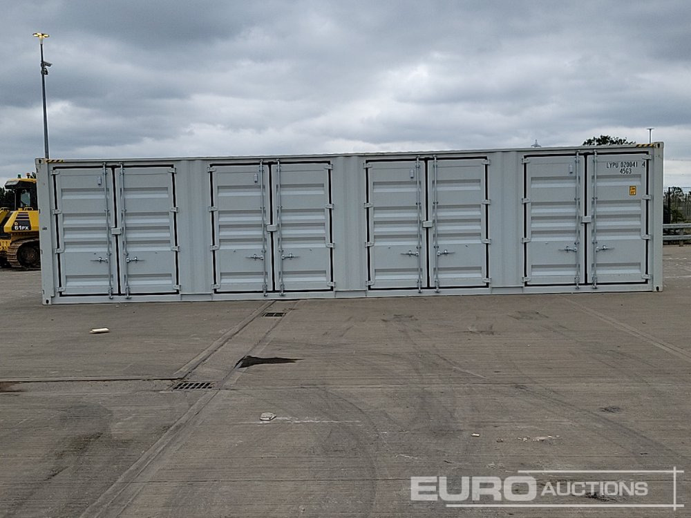 Unused 2025 40' x 8' High Cube Container, 4 Side Doors, 1 End Door (Cannot Be Reconsigned) - Shipping container: picture 2 Unused 2025 40' x 8' High Cube Container, 4 Side Doors, 1 End Door (Cannot Be Reconsigned) - Shipping container: picture 2