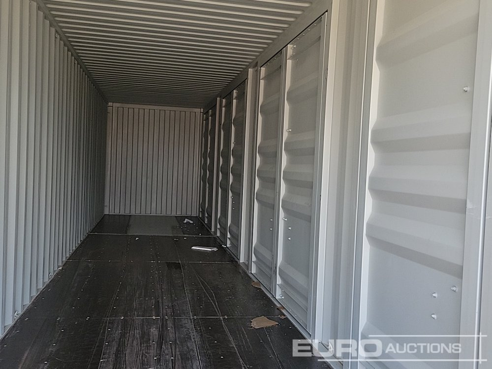 Unused 2025 40' x 8' High Cube Container, 4 Side Doors, 1 End Door (Cannot Be Reconsigned) - Shipping container: picture 1 Unused 2025 40' x 8' High Cube Container, 4 Side Doors, 1 End Door (Cannot Be Reconsigned) - Shipping container: picture 1