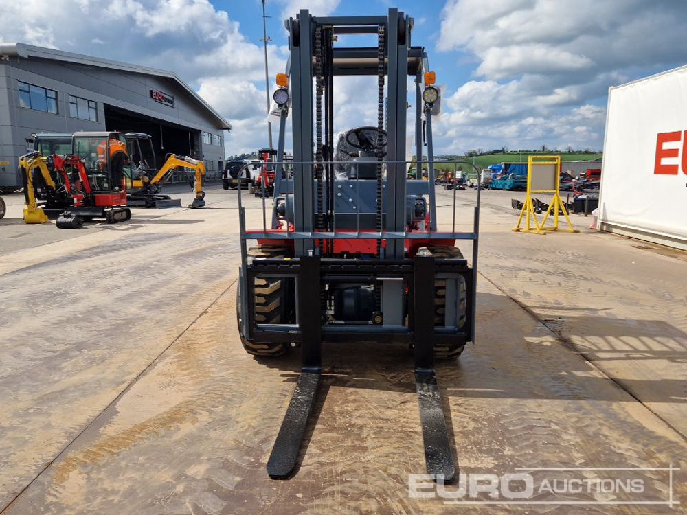 Rough terrain forklift Unused 2025 Apache CPCD35 Diesel Rough Terrain Forklift, 2 Stage Mast, Sideshift: picture 15