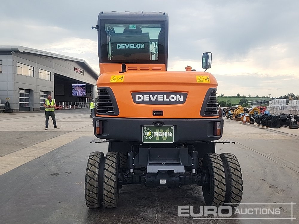 Unused 2025 Develon DX60WN ECO-1 - Wheel excavator: picture 4 Unused 2025 Develon DX60WN ECO-1 - Wheel excavator: picture 4