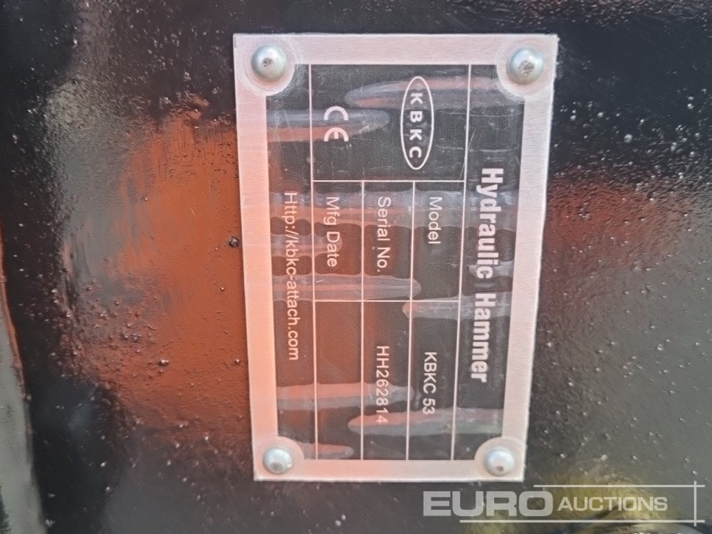 Hydraulic hammer Unused 2025 KBKC 530: picture 20