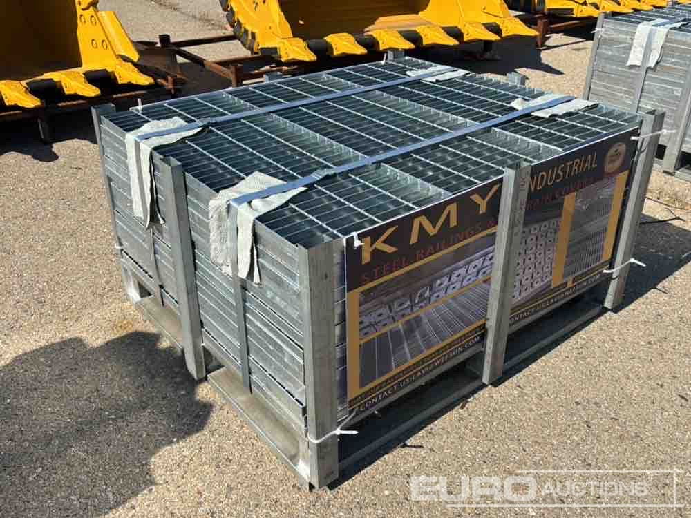 Unused 2025 KMY Industrial Steel Grating (48 of) - Construction equipment: picture 1 Unused 2025 KMY Industrial Steel Grating (48 of) - Construction equipment: picture 1
