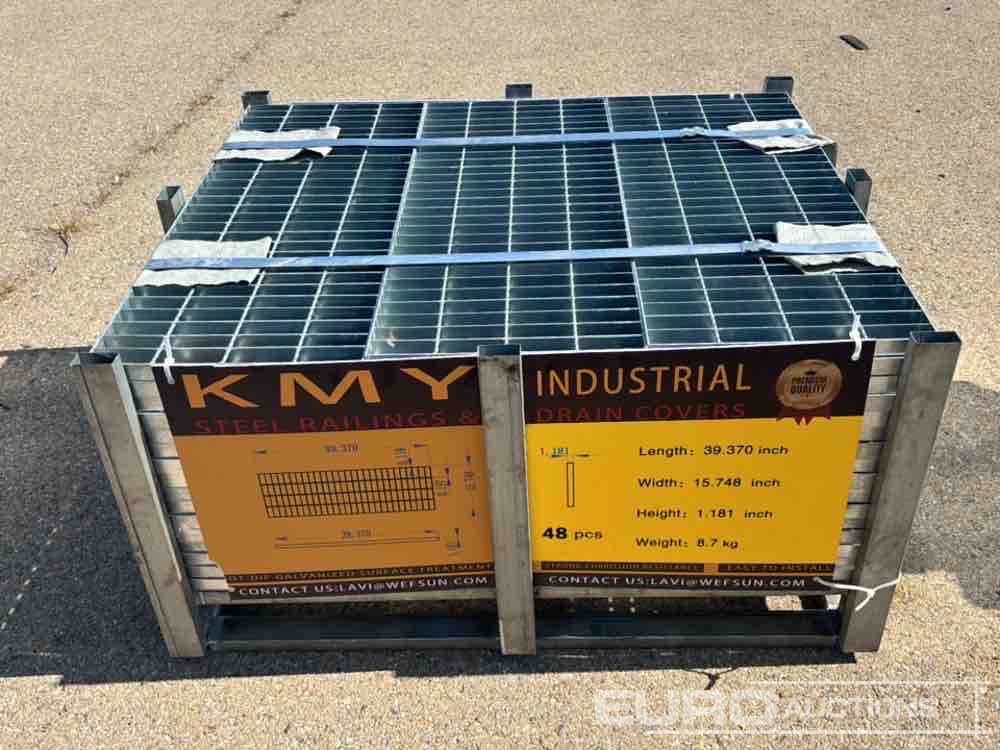 Unused 2025 KMY Industrial Steel Grating (48 of) - Construction equipment: picture 4 Unused 2025 KMY Industrial Steel Grating (48 of) - Construction equipment: picture 4