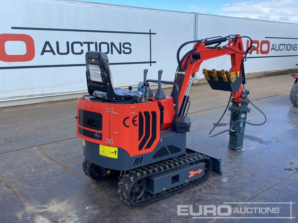 Unused 2025 MINI-10 Rubber Tracks, Blade, Piped, Hydraulic Breaker, Bucket - Mini excavator: picture 5 Unused 2025 MINI-10 Rubber Tracks, Blade, Piped, Hydraulic Breaker, Bucket - Mini excavator: picture 5