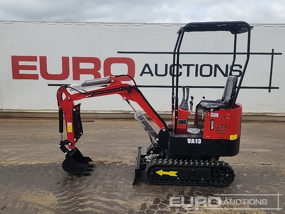 Unused 2025 Miva VA13 - Mini excavator: picture 2 Unused 2025 Miva VA13 - Mini excavator: picture 2