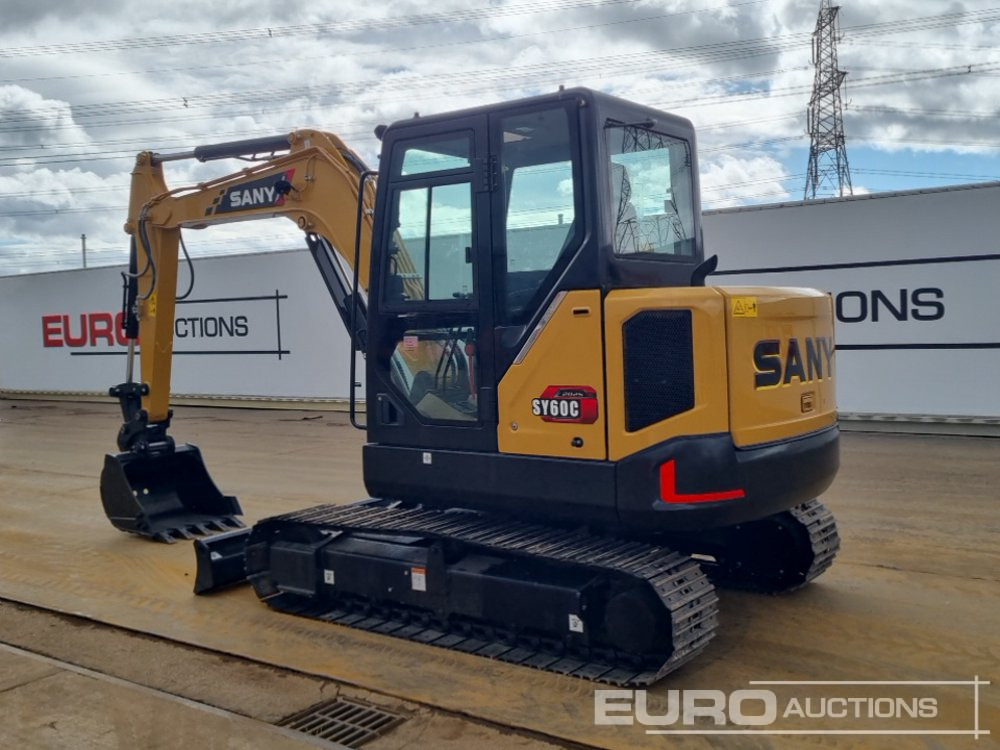Unused 2025 Sany SY60C - Mini excavator: picture 3 Unused 2025 Sany SY60C - Mini excavator: picture 3