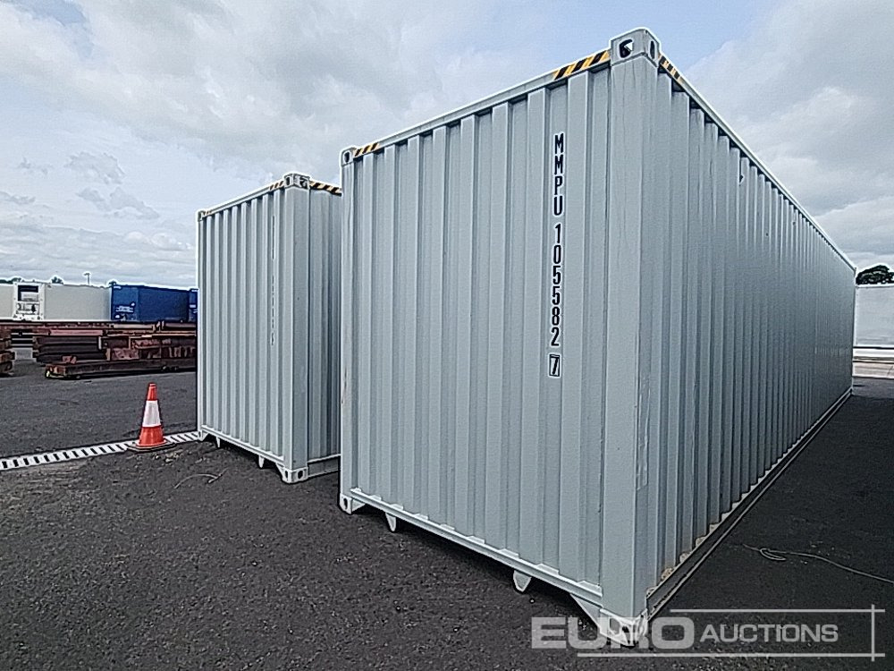 Unused 40' Container, 4 Side Double Doors (Cannot Be Reconsigned) - Shipping container: picture 1 Unused 40' Container, 4 Side Double Doors (Cannot Be Reconsigned) - Shipping container: picture 1