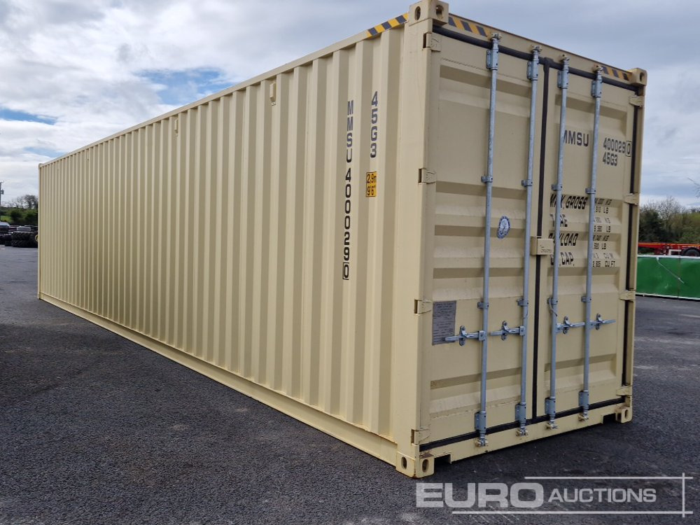 Unused 40' Container, 4 Side Double Doors - Shipping container: picture 4 Unused 40' Container, 4 Side Double Doors - Shipping container: picture 4