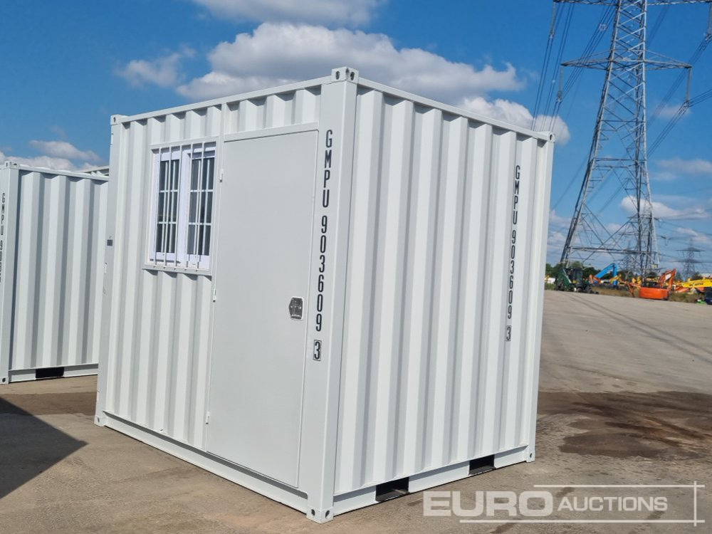 Unused 9' x 7' Container, 1 End Door, 1 Side Door, Window (Cannot Be Reconsigned) - Shipping container: picture 3 Unused 9' x 7' Container, 1 End Door, 1 Side Door, Window (Cannot Be Reconsigned) - Shipping container: picture 3
