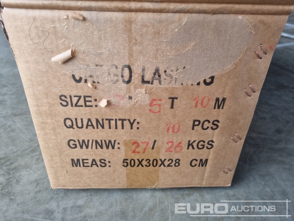 Construction equipment Unused Boss 10M 5T Ratchet Strap (10 of): picture 13