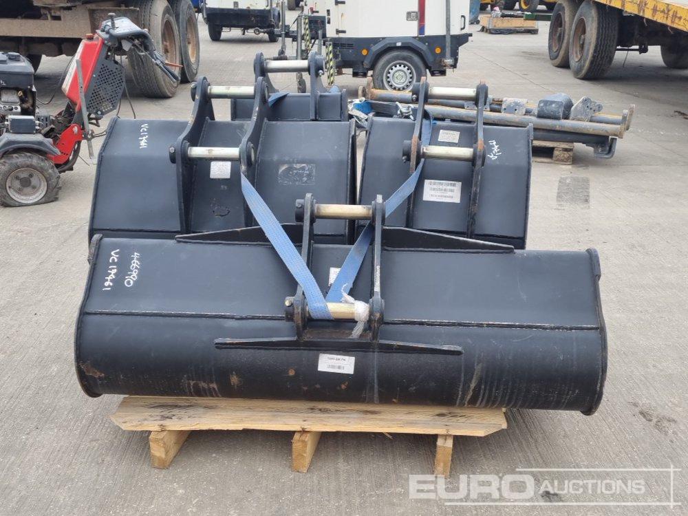Unused Rhinox 60" Ditching, 36", 24", 18" Digging Bucket 45mm Pin to suit 4-6 Ton Excavator - Bucket: picture 4 Unused Rhinox 60" Ditching, 36", 24", 18" Digging Bucket 45mm Pin to suit 4-6 Ton Excavator - Bucket: picture 4