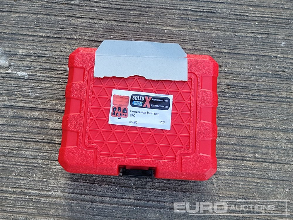 Unused Solid X Impact Socket Adaptiors (8 Piece Set) - Garage equipment: picture 2 Unused Solid X Impact Socket Adaptiors (8 Piece Set) - Garage equipment: picture 2