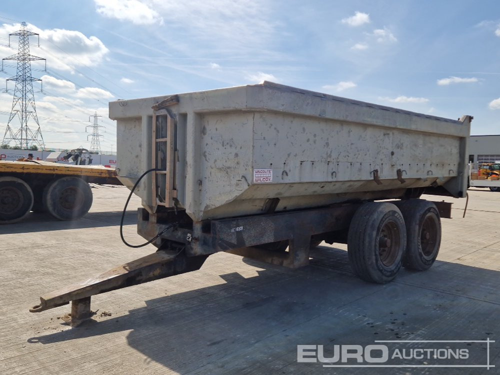 Wilcox Twin Axle Draw Bar Hydraulic Tipping Trailer - Farm trailer: picture 1 Wilcox Twin Axle Draw Bar Hydraulic Tipping Trailer - Farm trailer: picture 1