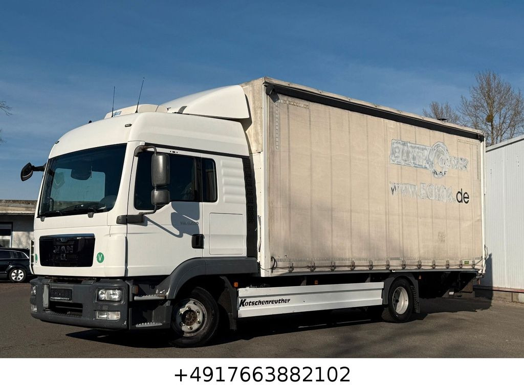 MAN TGL 8.220/Schlafkabine/Autom./6m/Edscha MAN TGL 8.220/Schlafkabine/Autom./6m/Edscha - Curtain side truck: picture 1 MAN TGL 8.220/Schlafkabine/Autom./6m/Edscha MAN TGL 8.220/Schlafkabine/Autom./6m/Edscha - Curtain side truck: picture 1