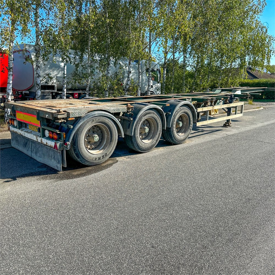 HFR 40 fods container trailer. - Container transporter/ Swap body trailer: picture 1 HFR 40 fods container trailer. - Container transporter/ Swap body trailer: picture 1