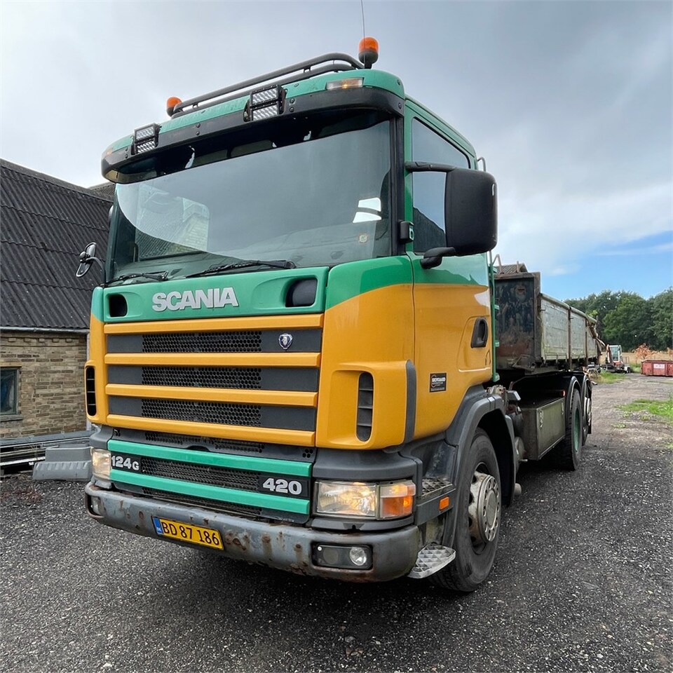 Dropside/ Flatbed truck Scania 124G: picture 6