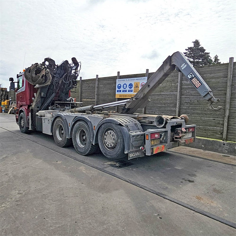 Scania R 500 - Hook lift truck, Crane truck: picture 4 Scania R 500 - Hook lift truck, Crane truck: picture 4