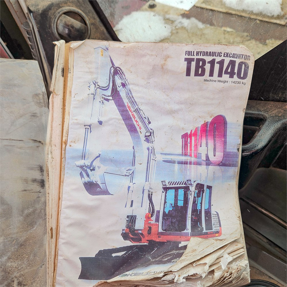 Mini excavator Takeuchi 1140: picture 17 Mini excavator Takeuchi 1140: picture 17