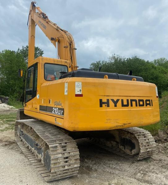 Hyundai LONG REACH ROBEX 210LC-7 - Crawler excavator: picture 1 Hyundai LONG REACH ROBEX 210LC-7 - Crawler excavator: picture 1
