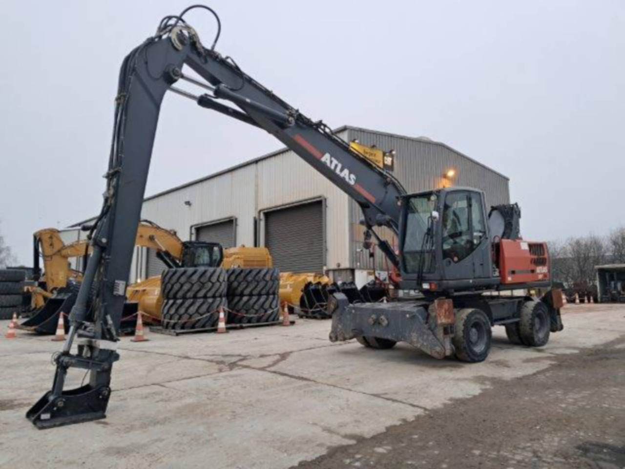ATLAS-WEYHAUSEN 250MH - Wheel excavator: picture 1 ATLAS-WEYHAUSEN 250MH - Wheel excavator: picture 1