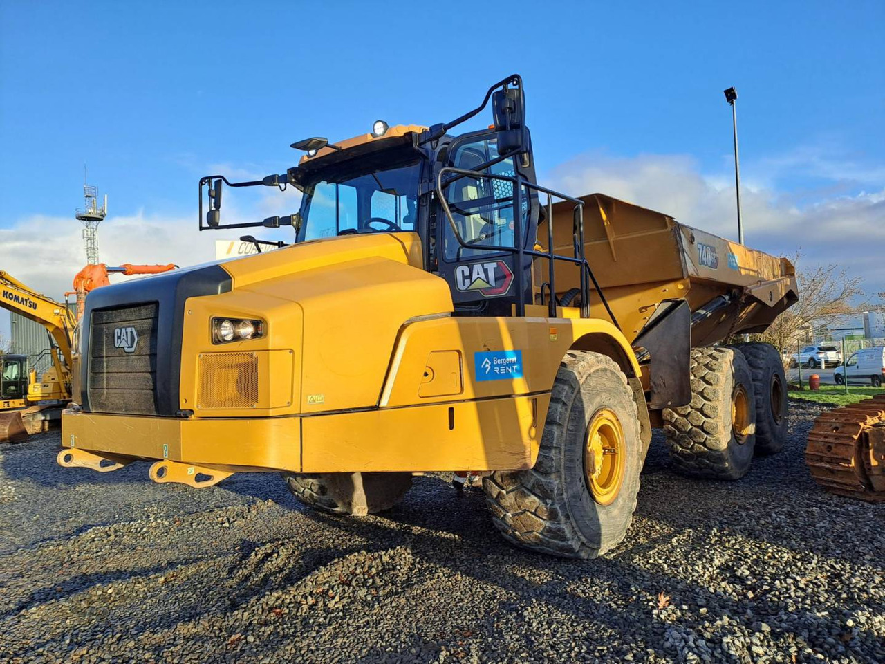 CAT 740GC - Articulated dumper: picture 2 CAT 740GC - Articulated dumper: picture 2