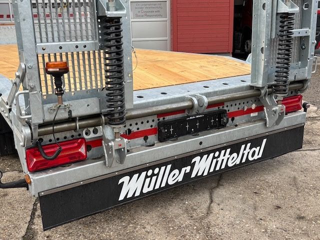 Müller-Mitteltal ETÜTAR 14,4 Plateau, LED Runduml. Containerver - Low loader trailer: picture 5 Müller-Mitteltal ETÜTAR 14,4 Plateau, LED Runduml. Containerver - Low loader trailer: picture 5