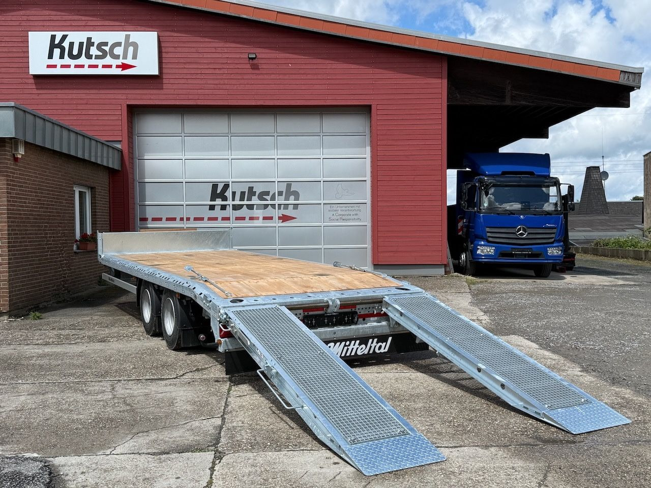 Müller-Mitteltal ETÜTAR 14,4 Tieflader, LED, Runduml. RDÜ - Dropside/ Flatbed trailer: picture 2 Müller-Mitteltal ETÜTAR 14,4 Tieflader, LED, Runduml. RDÜ - Dropside/ Flatbed trailer: picture 2