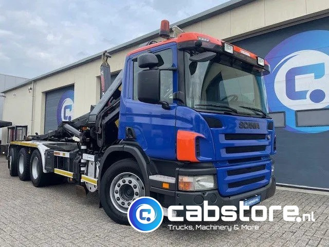 Scania P380 LB 8x4*4 HNA Euro 5 - HIAB 211 E-3 Hipro Crane with remote control + Multilift XR26S61 Hooklift - Year 2009 - Km 336.501 !! - Good condition - Hook lift truck, Crane truck: picture 3 Scania P380 LB 8x4*4 HNA Euro 5 - HIAB 211 E-3 Hipro Crane with remote control + Multilift XR26S61 Hooklift - Year 2009 - Km 336.501 !! - Good condition - Hook lift truck, Crane truck: picture 3