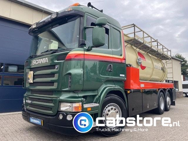 Scania R 420 LB 6X2*4 HNA - Tankwagen - ADR - Bouwjaar 2006 - 16.200 Liter - Weegsysteem - km 832.400 - Olietanks - Tanker truck: picture 2 Scania R 420 LB 6X2*4 HNA - Tankwagen - ADR - Bouwjaar 2006 - 16.200 Liter - Weegsysteem - km 832.400 - Olietanks - Tanker truck: picture 2