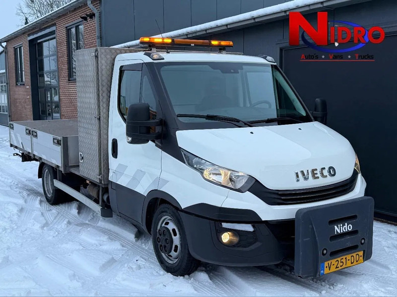 Iveco Daily 40C18 3.0 I Openlaadbak I Amco Veba 602T KRAAN I Euro 6 I Automaat I 180PK - Open body delivery van: picture 1 Iveco Daily 40C18 3.0 I Openlaadbak I Amco Veba 602T KRAAN I Euro 6 I Automaat I 180PK - Open body delivery van: picture 1
