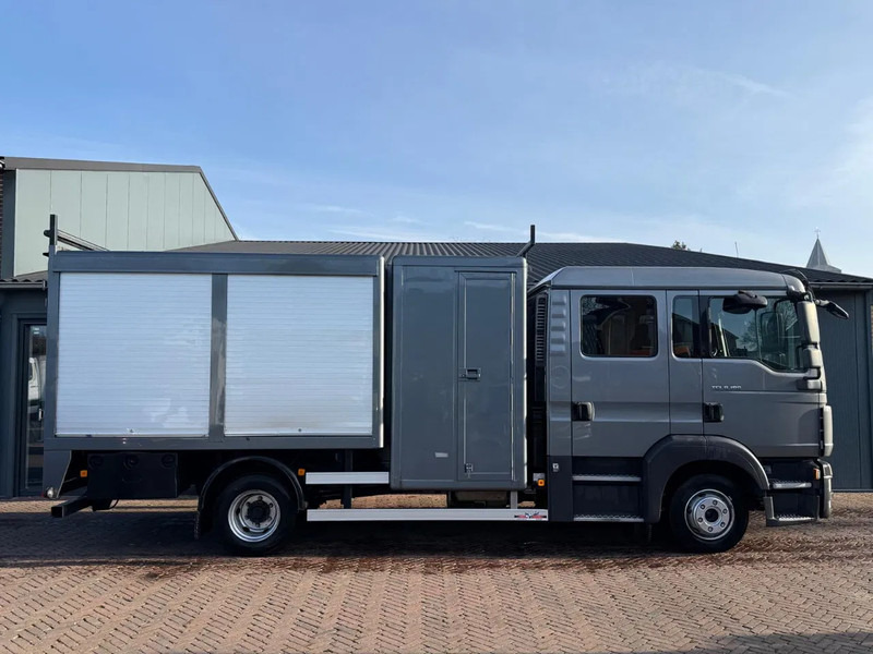 MAN TGL 8.180 EEV CREWCAB I AC I Crane I Manuel I power elektric install - Box truck, Crane truck: picture 2 MAN TGL 8.180 EEV CREWCAB I AC I Crane I Manuel I power elektric install - Box truck, Crane truck: picture 2