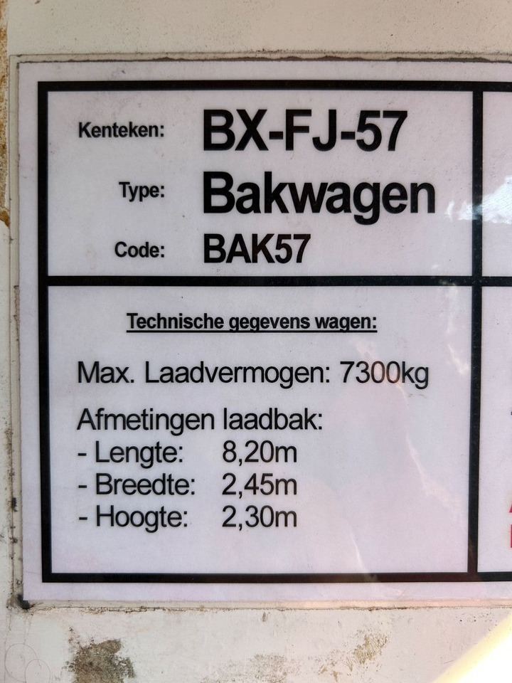 DAF LF 55 LF55-180 8.20mtr Box Turbo defect - Box truck: picture 5 DAF LF 55 LF55-180 8.20mtr Box Turbo defect - Box truck: picture 5