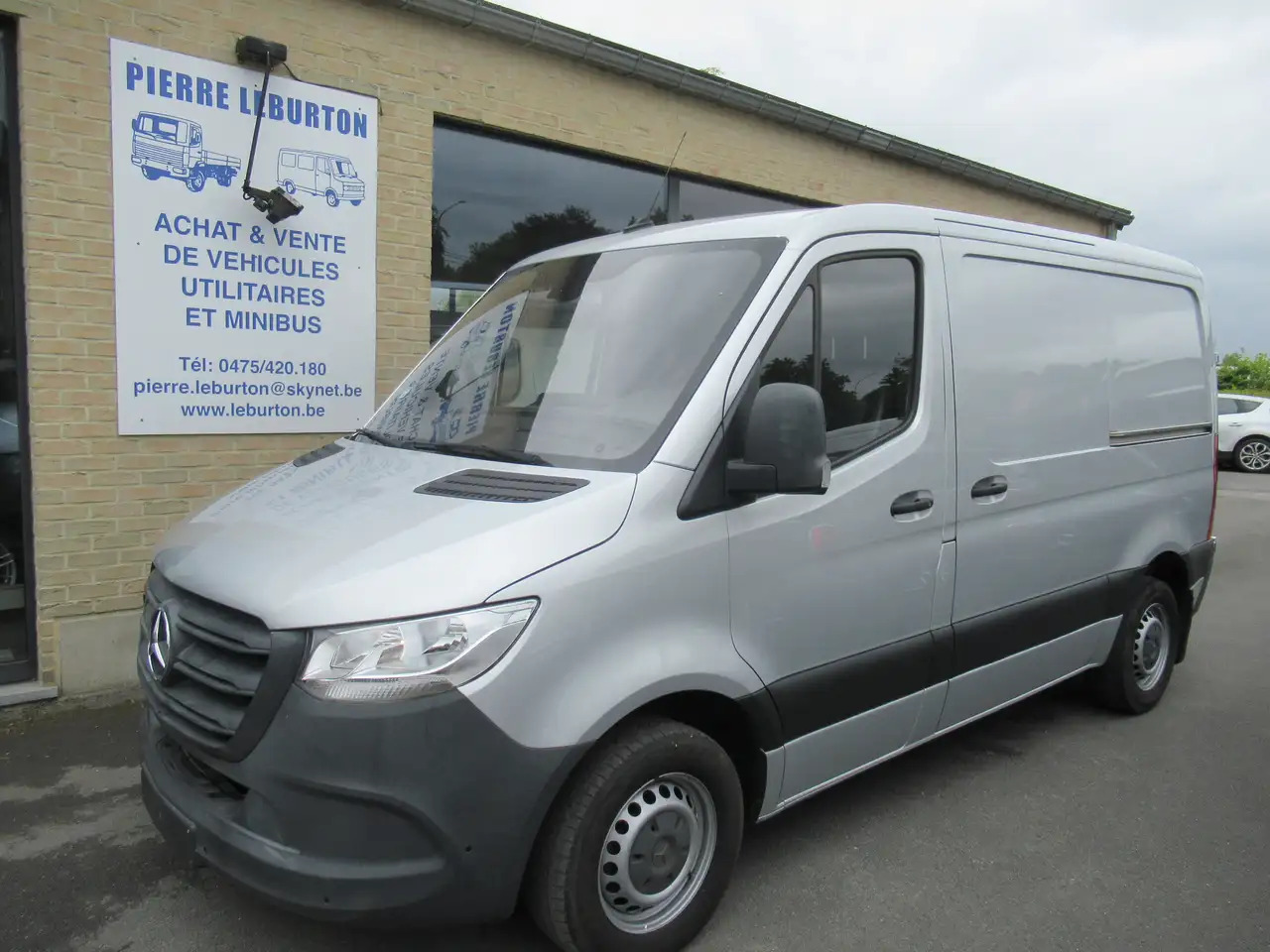 Panel van Mercedes-Benz Sprinter 2 PL, airco navi cruise cam 19800€+tva/btw: picture 1