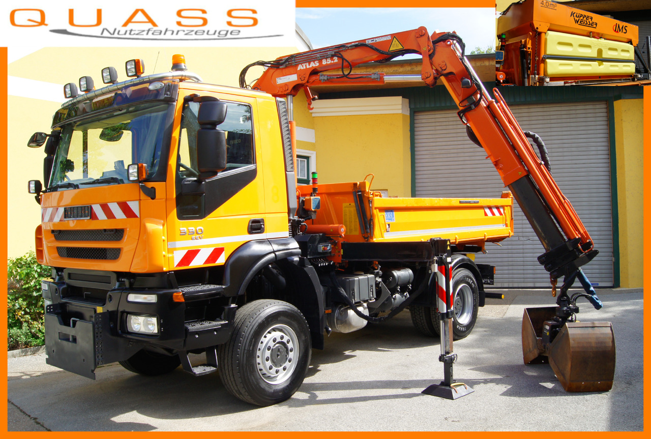 IVECO 190T33 Trakker 4x4/ATLAS 85.2/Euro5/Winterdienst/Streuer - Snow removal vehicle: picture 1 IVECO 190T33 Trakker 4x4/ATLAS 85.2/Euro5/Winterdienst/Streuer - Snow removal vehicle: picture 1