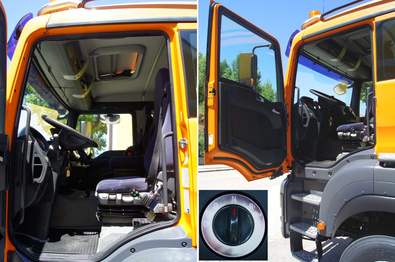 Cable system truck, Crane truck MAN TGA 18.360 BL 4x4/Euro4/TÜV/HIAB 111/MULTILIFT/Winterdienst: picture 9