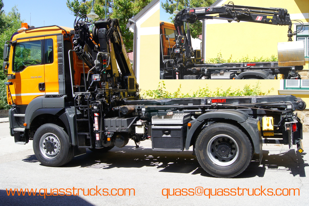 MAN TGA 18.360 BL 4x4/Euro4/TÜV/HIAB 111/MULTILIFT/Winterdienst - Cable system truck, Crane truck: picture 3 MAN TGA 18.360 BL 4x4/Euro4/TÜV/HIAB 111/MULTILIFT/Winterdienst - Cable system truck, Crane truck: picture 3