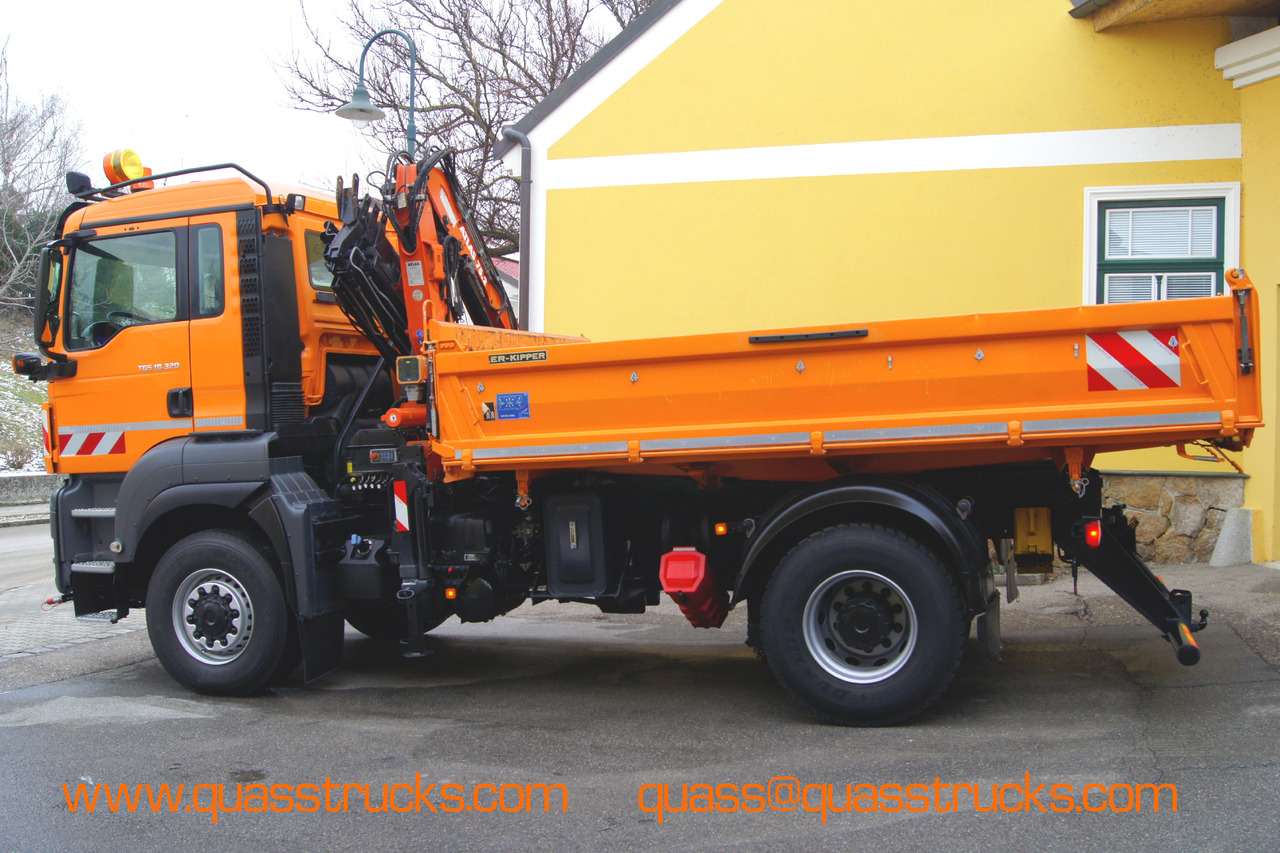 MAN TGS 18.320 BL 4x4 / ATLAS 75.2 / MEILLER / Winterdienst - Crane truck, Crane truck: picture 3 MAN TGS 18.320 BL 4x4 / ATLAS 75.2 / MEILLER / Winterdienst - Crane truck, Crane truck: picture 3