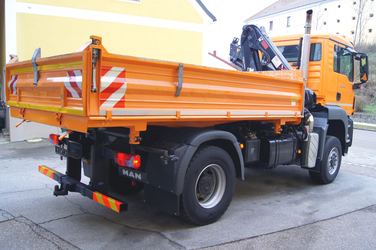 MAN TGS 18.320 BL 4x4 / HIAB 088 B-2 / Winterdienst - Tipper, Crane truck: picture 4 MAN TGS 18.320 BL 4x4 / HIAB 088 B-2 / Winterdienst - Tipper, Crane truck: picture 4