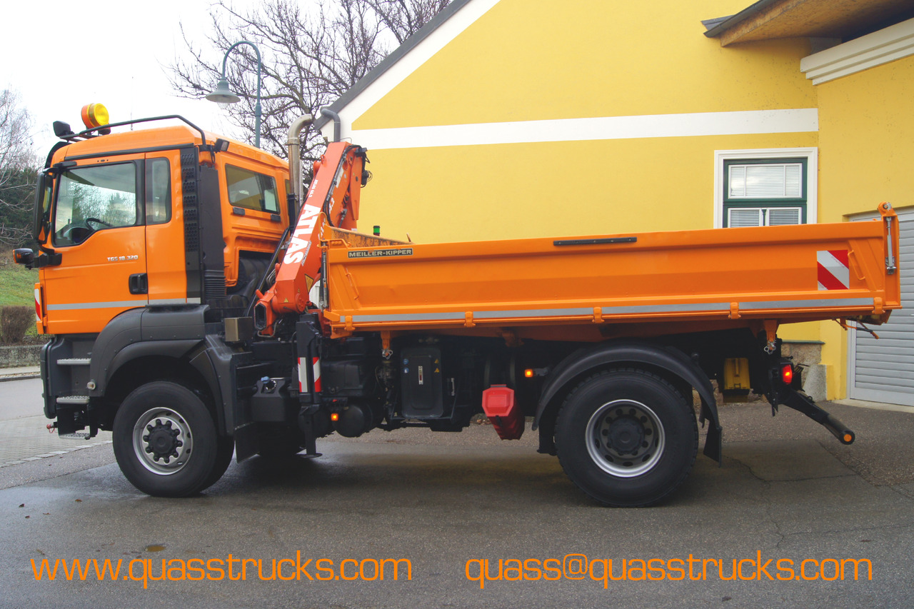 MAN TGS 18.320 BL 4x4/ TÜV/ ATLAS 65.2/ MEILLER/Winterdienst - Tipper, Crane truck: picture 2 MAN TGS 18.320 BL 4x4/ TÜV/ ATLAS 65.2/ MEILLER/Winterdienst - Tipper, Crane truck: picture 2