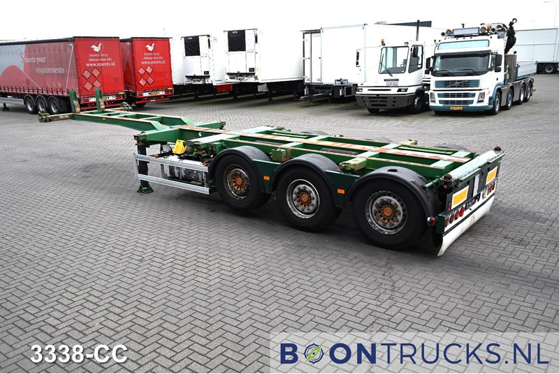 Broshuis 3UCC-39/45 2X20-30-40-45ft HC * LIFT AXLE * 2 x EXTENDABLE - Container transporter/ Swap body semi-trailer: picture 4 Broshuis 3UCC-39/45 2X20-30-40-45ft HC * LIFT AXLE * 2 x EXTENDABLE - Container transporter/ Swap body semi-trailer: picture 4