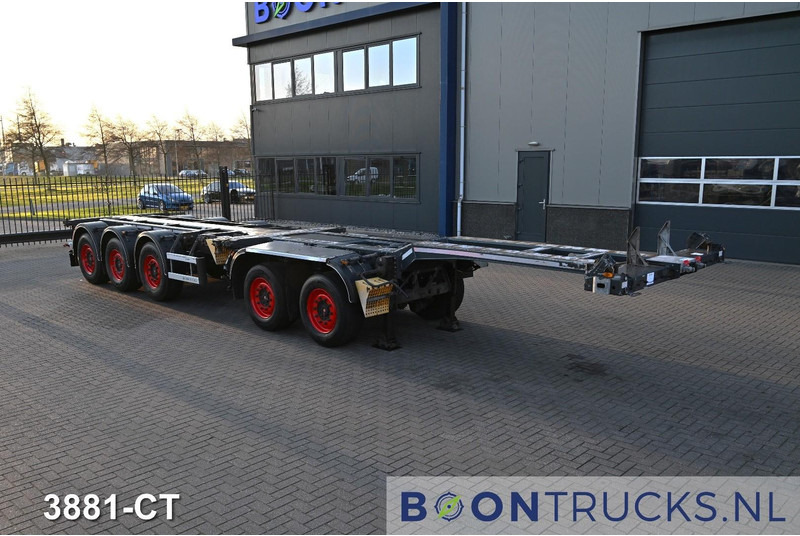 D-Tec COMBITRAILER S-LINE CT-521-S | 2x20-40-45ft HC * 3x STEERING * 4x LIFT AXLE * NL TRAILER * APK 04-2026 - Container transporter/ Swap body semi-trailer: picture 3 D-Tec COMBITRAILER S-LINE CT-521-S | 2x20-40-45ft HC * 3x STEERING * 4x LIFT AXLE * NL TRAILER * APK 04-2026 - Container transporter/ Swap body semi-trailer: picture 3