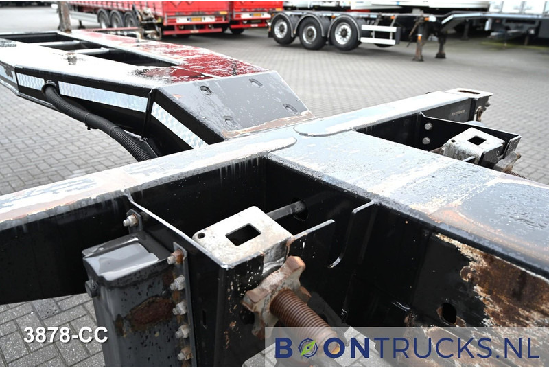 Container transporter/ Swap body semi-trailer D-Tec FLEXITRAILER LS | 2x20-30-40-45ft HC * 2x LIFT AXLE * BPW / DISC * 2x EXTENDABLE: picture 17