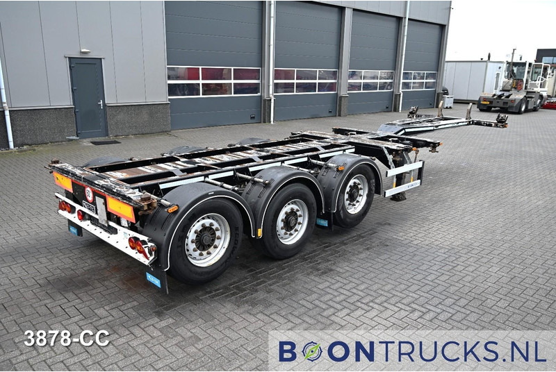D-Tec FLEXITRAILER LS | 2x20-30-40-45ft HC * 2x LIFT AXLE * BPW / DISC * 2x EXTENDABLE - Container transporter/ Swap body semi-trailer: picture 1 D-Tec FLEXITRAILER LS | 2x20-30-40-45ft HC * 2x LIFT AXLE * BPW / DISC * 2x EXTENDABLE - Container transporter/ Swap body semi-trailer: picture 1