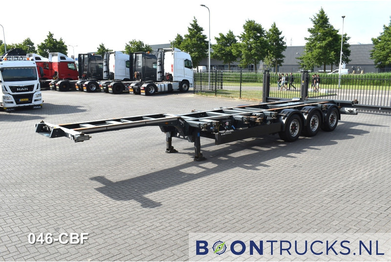 Kögel PORT 40 SIMPLEX 20 | 2x20-30-40ft HC * EXTENDABLE REAR * NL TRAILER - Container transporter/ Swap body semi-trailer: picture 5 Kögel PORT 40 SIMPLEX 20 | 2x20-30-40ft HC * EXTENDABLE REAR * NL TRAILER - Container transporter/ Swap body semi-trailer: picture 5