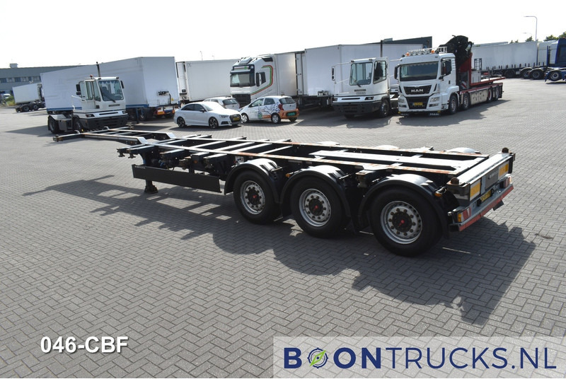 Kögel PORT 40 SIMPLEX 20 | 2x20-30-40ft HC * EXTENDABLE REAR * NL TRAILER - Container transporter/ Swap body semi-trailer: picture 3 Kögel PORT 40 SIMPLEX 20 | 2x20-30-40ft HC * EXTENDABLE REAR * NL TRAILER - Container transporter/ Swap body semi-trailer: picture 3