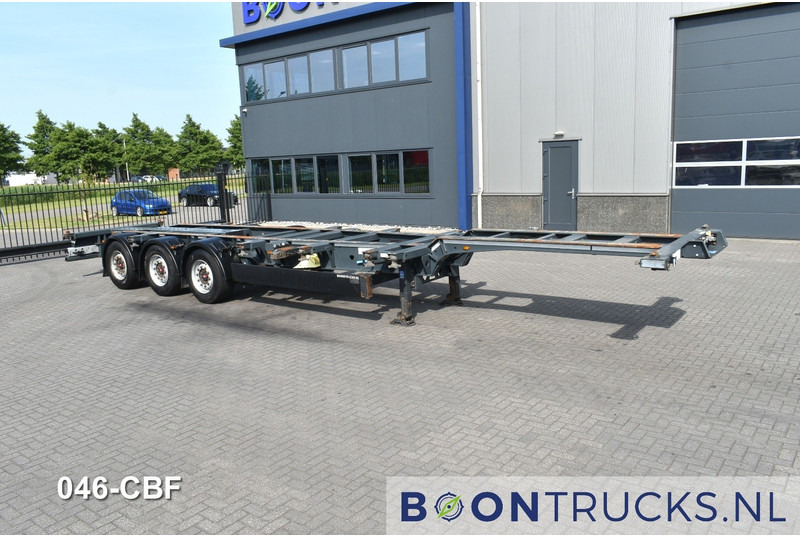Kögel PORT 40 SIMPLEX 20 | 2x20-30-40ft HC * EXTENDABLE REAR * NL TRAILER - Container transporter/ Swap body semi-trailer: picture 4 Kögel PORT 40 SIMPLEX 20 | 2x20-30-40ft HC * EXTENDABLE REAR * NL TRAILER - Container transporter/ Swap body semi-trailer: picture 4