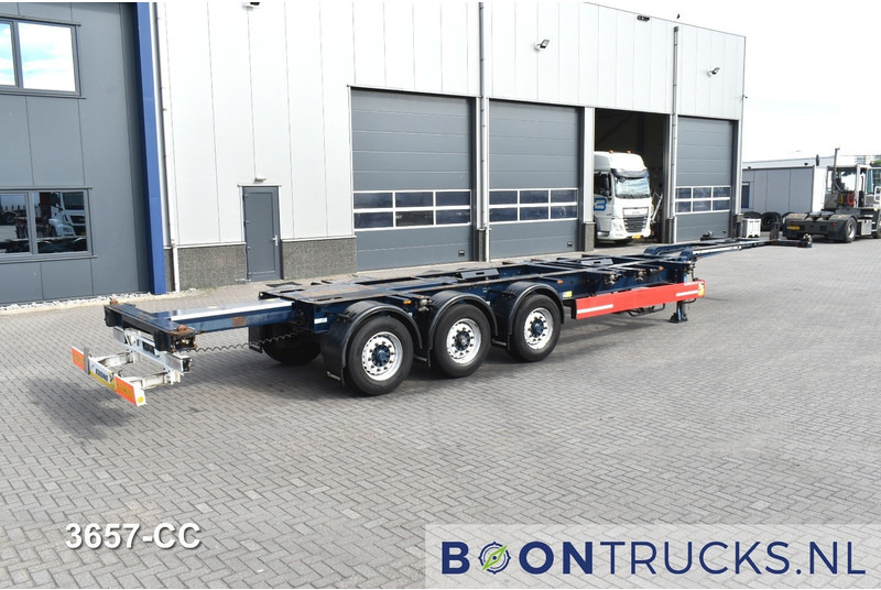 Krone SD BOX LINER | 2x20-40-45ft HC * LIFT AXLE * BPW/DISC * EXTENDABLE REAR * 10x AVAILABLE - Container transporter/ Swap body semi-trailer: picture 2 Krone SD BOX LINER | 2x20-40-45ft HC * LIFT AXLE * BPW/DISC * EXTENDABLE REAR * 10x AVAILABLE - Container transporter/ Swap body semi-trailer: picture 2