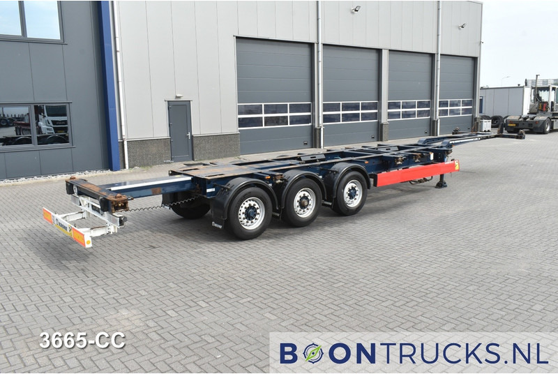 Krone SD BOX LINER | 2x20-40-45ft HC * LIFT AXLE * BPW/DISC * EXTENDABLE REAR * 7x AVAILABLE - Container transporter/ Swap body semi-trailer: picture 2 Krone SD BOX LINER | 2x20-40-45ft HC * LIFT AXLE * BPW/DISC * EXTENDABLE REAR * 7x AVAILABLE - Container transporter/ Swap body semi-trailer: picture 2